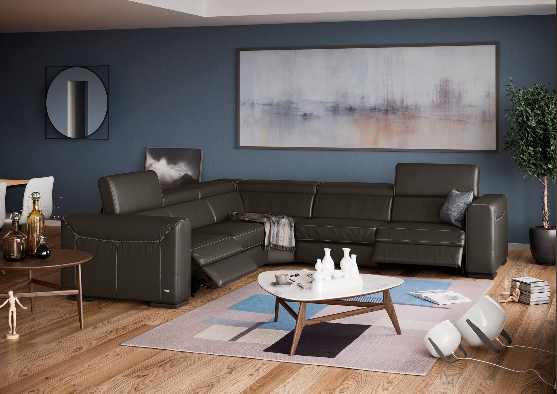 Natuzzi Editions Forza Meble wypoczynkowe Sanimex